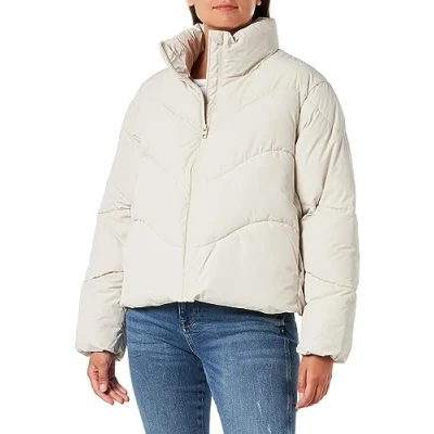 Abbildung von Vero Moda Vmwave Short Winterjacke, Damen, Größe: Medium, Oatmeal