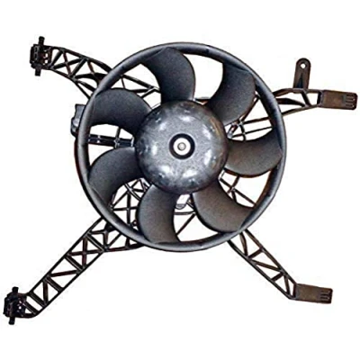 Abbildung von MAHLE ORIGINAL CFF 395 000S Lüfter für Fahrzeuge ohne Klimaanlage 285mm 12V 120W elektrisch mit Kühlerlüfterrahmen (Zarge) FORD: FIESTA 6, B Max