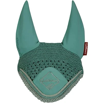Abbildung von LeMieux Fliegenhaube Classic Peacock Silber XL