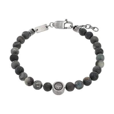 Abbildung von s.Oliver Kompass Armband, Herren, Größe: 22, Grau