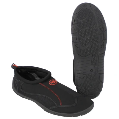 Abbildung von FoxOutdoor Badeschuh, Neopren, schwarz, Kordelzug 40 Badeschuh