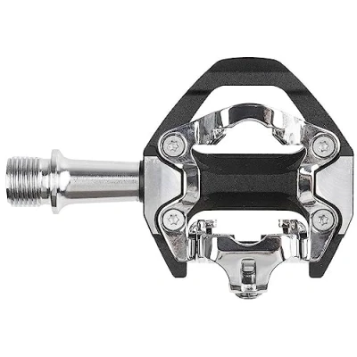 Abbildung von Exustar Uni E PR50 Klickpedal, CNC gefräster Aluminiumkörper Und Crmo Achse, Mit Industriekugellager, schwarz/Silber