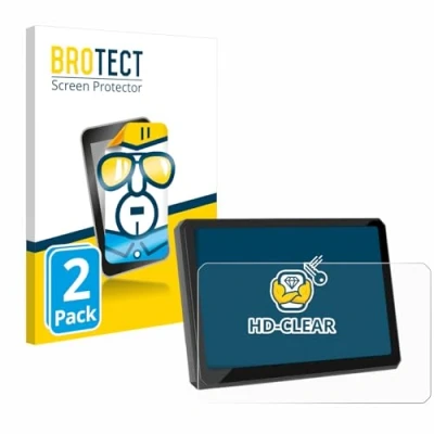 Abbildung von BROTECT (2 Stück Schutzfolie für Carpuride W702BS 7&quot; Displayschutz Folie Ultra Klar
