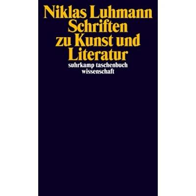 Abbildung von Schriften zu Kunst und Literatur (suhrkamp taschenbuch wissenschaft)