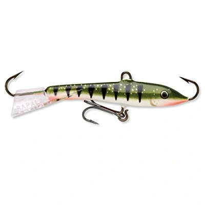 Abbildung von Rapala Unisex Adult Jigging Rap Angelköder Natürlich Schwimmendes Angelzubehör Jig Köder Variable Lauftiefe Fischköder 7cm, 18g Hergestellt in Estland Nordic Perch, 7 cm / 18 g