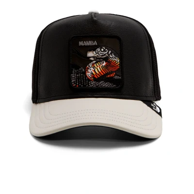 Abbildung von Goorin Bros. Shleathers Collection Trucker Mütze für Damen und Herren, Schwarz (Shleather Snake), Einheitsgr��e