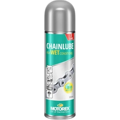 Abbildung von Motorex Kettenöl Chainlube Wet Conditions Spray 300Ml Ve1