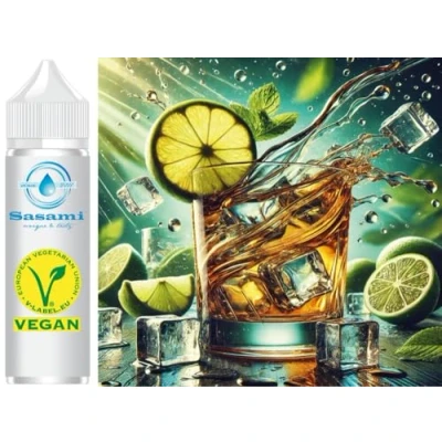 Abbildung von Whiskey Bourbon Lime Aroma Konzentrat Vegan Sasami 10ml