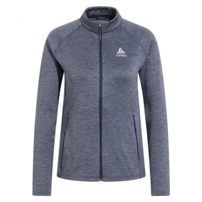 Abbildung von ODLO Tencia Sweatjacke, Damen, Größe: XL, India ink melange(21053)