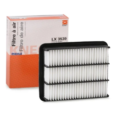 Abbildung von MAHLE ORIGINAL LX 3539 Luftfilter 52,0, 58,0 248, 250 199,0, 202,0 Filtereinsatz MAZDA: 3 Limousine, CX 5 I, 9