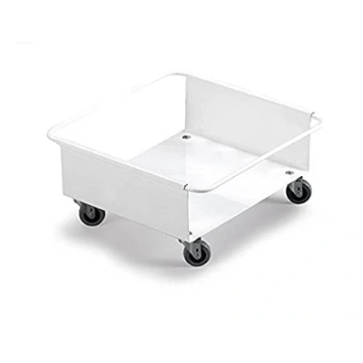 Abbildung von Durable Fahrwagen Durabin Trolley, 90 Liter, 1 Stück, weiß, 1801668010