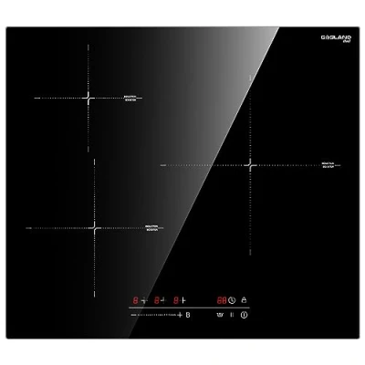 Abbildung von GASLAND IH603BF DE Einbau Induktionskochfeld 60 cm 3 Kochzonen, Autark Elektrokochfeld Platten mit Slider Touch, PowerBoost, Warmhaltefunktionen, Pause Funktion, 6600W