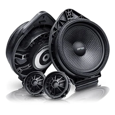 Abbildung von Option OP 165 kompatibel mit Opel Fahrzeugen 16,5cm Komponenten Lautsprecher passend für 70 Watt RMS, 3 Ohm, 90 dB (Plug &amp; Play)