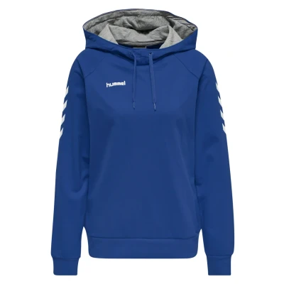 Abbildung von Hummel Hmlgo Kapuzenpullover, Damen, Größe: Small, True blue