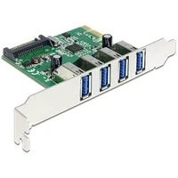 Abbildung von PCI Express Karte &gt; 4 x extern USB 3.0, Schnittstellenkarte