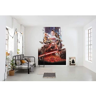 Abbildung von Komar Fototapete &quot;STAR WARS EP9 Movie Poster Rey&quot;, 184x254 cm (Breite x Höhe), inklusive Kleister
