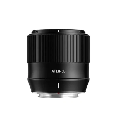 Abbildung von TTArtisan 56 mm F1.8 Autofokus AF Objektiv mit Metallgehäuse, kompatibel FujiFilm X Mount, Schwarz
