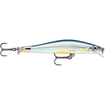 Abbildung von Rapala Ripstop Angelköder Angelzubehör mit Zweiteiliger Tauchschaufel Süßwasser Spinnköder Lauftiefe 0,9 bis 1,2m Fischköder 9cm, 7g Hergestellt in Estland Elite Blue