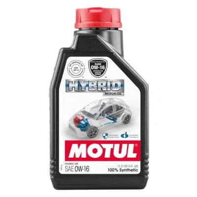 Abbildung von Motul HYBRID 0W 16 1l Motoröl 107153 MITSUBISHI: COLT 6, ASX SUV, Mirage / Space Star Schrägheck, TOYOTA: Auris Kombi, Yaris III Aygo