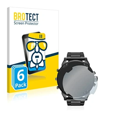 Abbildung von BROTECT Schutzglas für Diesel DZ7395 Mr. Daddy 2.0 (6 Stück) Schutzfolie Panzer Folie Glas [Extrem Kratzfest 9H, Anti Fingerprint,