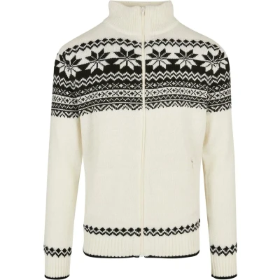 Abbildung von Brandit Norweger Strickjacke, Herren, Größe: 3XL, White