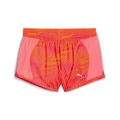 Abbildung von Puma RUN Favorite Velocity Short kurze Sporthose, Damen, Größe: XXL, Sunset glow/sun stream