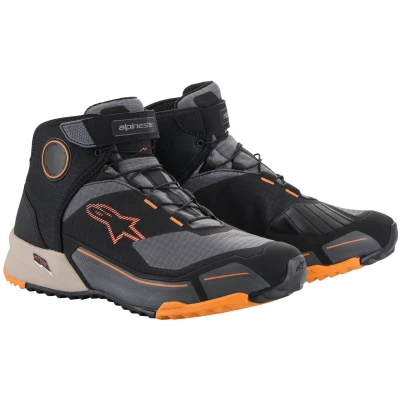 Abbildung von Alpinestars CR X Drystar Motorradschuhe (Black/Orange,7 (39))