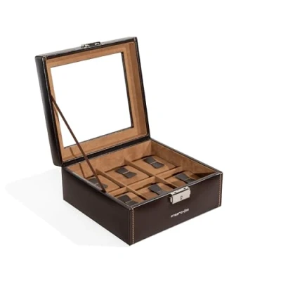 Abbildung von Friedrich23 Uhrenbox Bond mit Glasdeckel für 6 Uhren