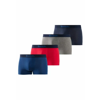 Abbildung von Bench 4ER PACK Panties, Herren, Größe: Small, Rot/blue/grey