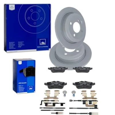 Abbildung von ATE Bremsscheiben 259mm + CERAMIC hinten passend für Mini R55 R56 R57 R58 R59