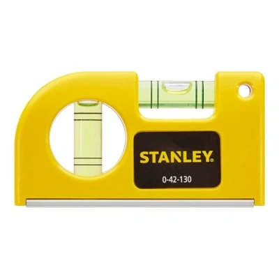 Abbildung von Stanley Taschen Wasserwaage, 0,8 m, Gelb, Synthetisch, 139,7 mm, 20,3 114,3 mm