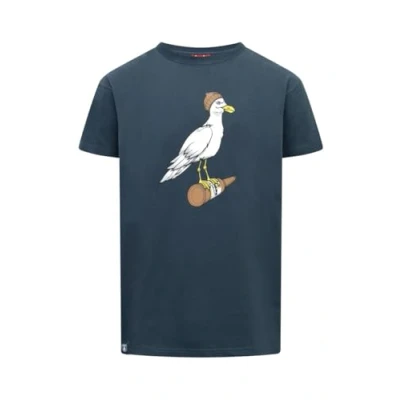 Abbildung von Derbe STURMMÖWE Tshirt print, Herren, Größe: Medium, Marine