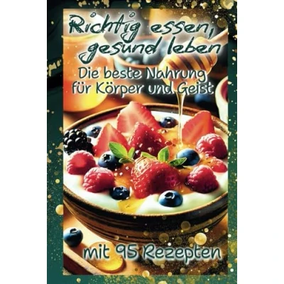 Abbildung von Richtig essen, gesund leben Gesunde Ernährung leicht gemacht mit 95 köstlichen Rezepten: Die beste Nahrung für Körper &amp; Geist