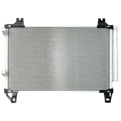Abbildung von VALEO 814223 Klimakondensator ohne Trockner Aluminium 338 R 134a TOYOTA: Yaris II Schrägheck