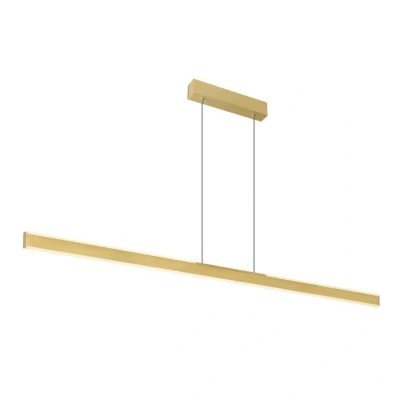 Abbildung von SLV One Linear LED Hängeleuchte, 140 cm, messing