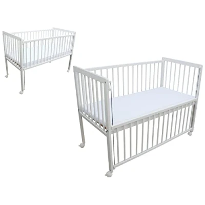 Abbildung von Micoland Kinderbett Beistellbett 2in1 120x60cm mit Matratze