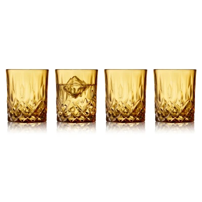 Abbildung von Lyngby Sorrento Whiskyglas amber 320ml Set4