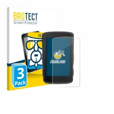 Abbildung von BROTECT Schutzglas für Hammerhead Karoo 2 (3 Stück) Schutzfolie Panzer Folie Glas [Extrem Kratzfest 9H, Anti Fingerprint, Ultra Transparent]