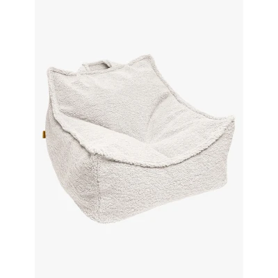 Abbildung von MEOWBABY Sitzsack Bär für Kinder Sitzpouf Kindermöbel Indoor Beanbag, Bearly, Cremig