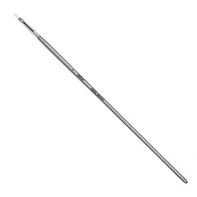 Abbildung von Liquitex 6922001 Basics Pinsel, Synthetikpinsel für Acrylfarben, langlebig, robust und formstabil Flachpinsel, kurzer Stiel Nr. 1