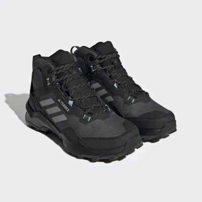 Abbildung von Adidas Terrex AX4 MID GTX W Hikingschuh, Damen, Größe: 40, Core black/grey three/mint ton Schuhe