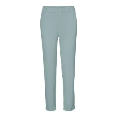 Abbildung von Vero Moda Anzughose VMMAYA MR LOOSE SOLID PANT NOOS knöchelfreie Form mit Saumaufschlag