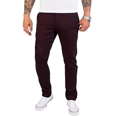 Abbildung von Rock Creek Stoffhose Weinrot