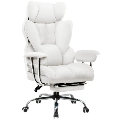 Abbildung von GTPLAYER Bürostuhl Gaming Stuhl, Gamer Ergonomischer Stoffoberfläche (Packung), mit Fußstütze, höhenverstellbar, Schreibtischstuhl, Chefsessel