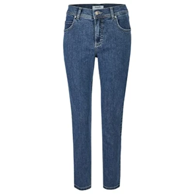 Abbildung von Angels Ornella Jeans Slim Fit, Damen, Größe: 44, Mittelblau