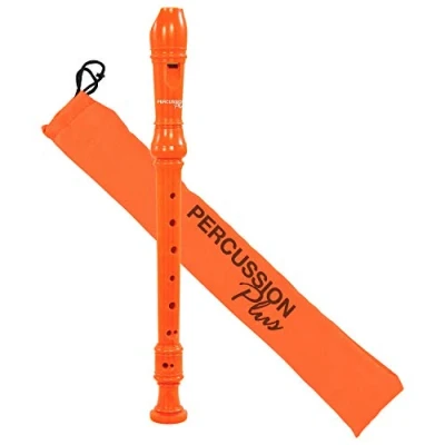 Abbildung von Percussion Plus pp1614 bunt Sopran Sopranblockflöte Orange
