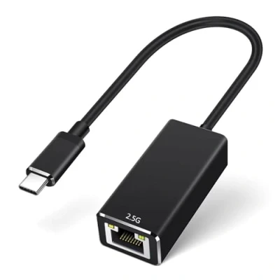 Abbildung von VALUE USB 3.2 Gen 2 Typ C zu 2.5 Gigabit Ethernet Konverter