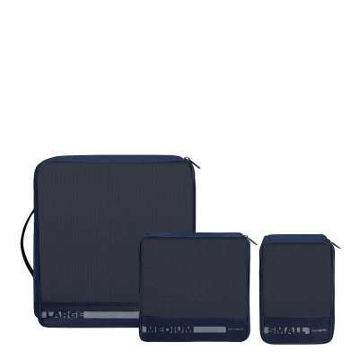 Abbildung von Samsonite Packsized 3ERSET Packorganizer Kleidersack, Größe: One Size, Navy