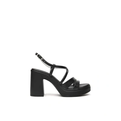 Abbildung von Nero Giardini E513660D Damen Sandalen aus Leder, Schwarz , 39 EU