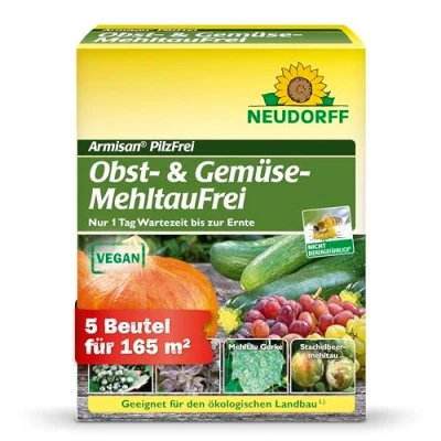 Abbildung von Neudorff Armisan PilzFrei Obst &amp; GemüseMehltauFrei Bekämpft effektiv Echten Mehltau und Schorf an Obst, Gemüse Rosen für 165 m², 50g
